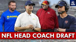 2026 NFL Head Coach Draft: First To Worst Among Active Coaches