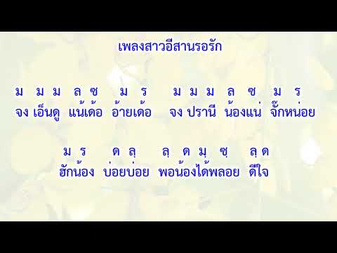  โน๊ ต พิณ เพลง ลูกทุ่ง