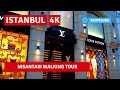 FULL REOPENING! Istanbul Nişantaşı Nightlife Walking Tour 16 June 2021|4k UHD 60fps