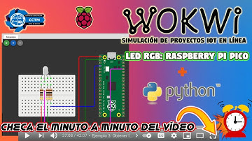 🤖 ¿No tienes una Raspberry Pi Pico?  Wokwi es un simulador en línea para probar códigos y circuitos