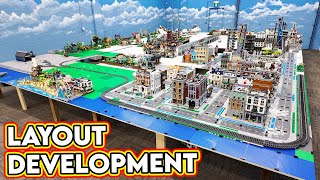 Further Developing the LEGO City Layout!