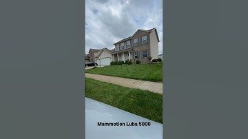 Mammotion Luba 5000 Timelapse Front Yard