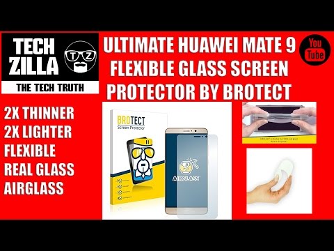 Best Huawei Mate 9 Glass Screen Protector - Brotect AirGlass