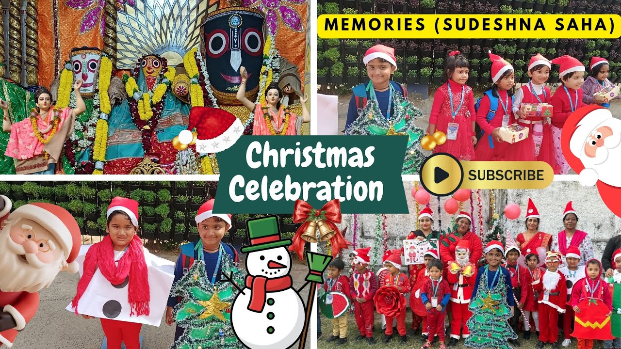 Rudra’s school Christmas celebration at Gospel Home School, Rishra was truly special for us 🎅✨