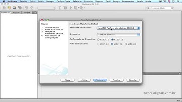 Criando um Novo Projeto Java ME