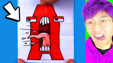 TOP 5 CRAZIEST ALPHABET LORE ART VIDEOS EVER! (LANKYBOX REACTION!)