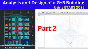 Analysis and Design of a G+5 building using ETABS 21 Part 2 Grid Management