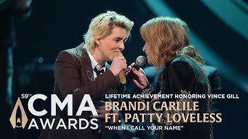 Lifetime Achievement Award Tribute to Vince Gill, Brandi Carlile & Patty Loveless | CMA Awards 2025