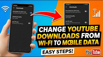 How to Change YouTube Download Settings from Wi-Fi to Mobile Data (Quick Guide)
