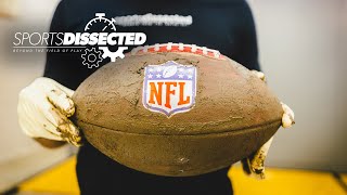 How a FOOTBALL is Broken In By “MUDDING” | Sports Dissected