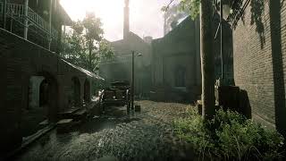 City Rain in Late Afternoon – Realistic ASMR with Thunder