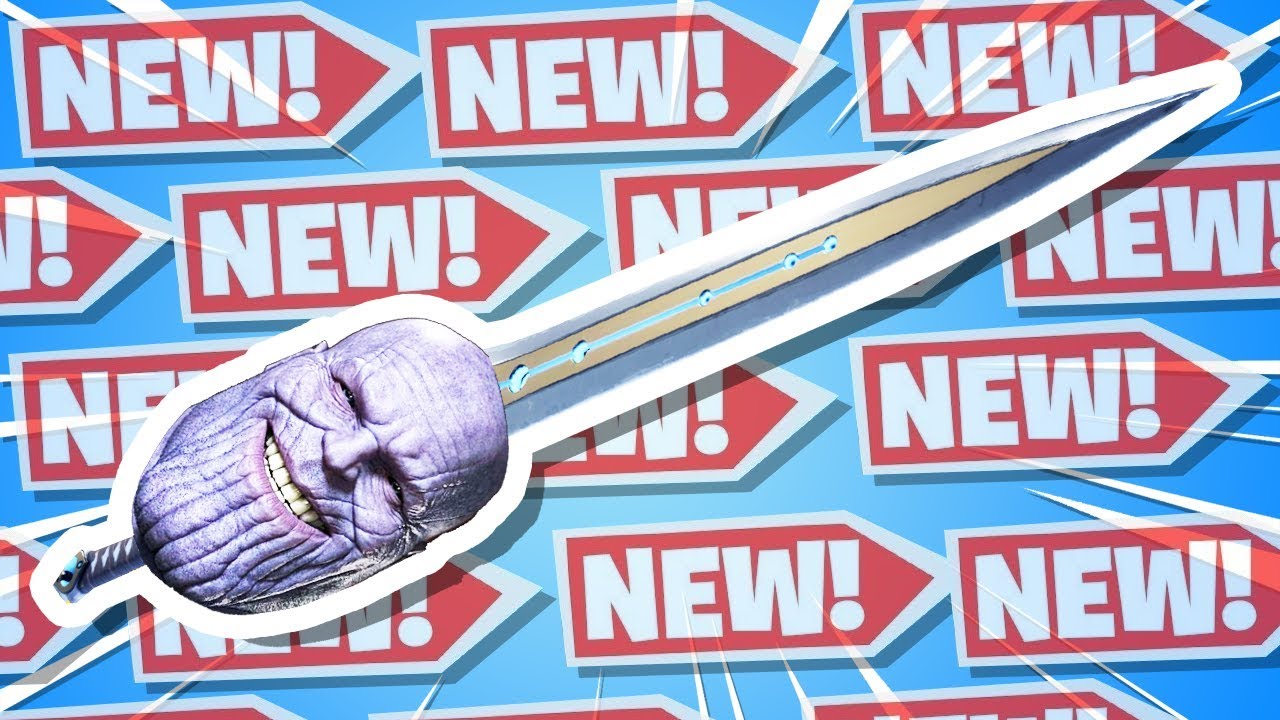 Fortnite Thanos Sword Youtube - dantdm fortnite