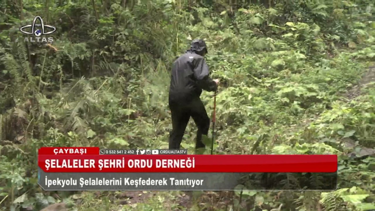 Şelaleler şehri Ordu dünya markası haline geliyor