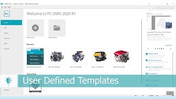 PC-DMIS 2020 R1 - Home Page V2