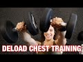 Deload week chest training  ifbb pro jonni shreve