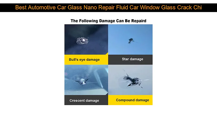 Buy Automotive Car Glass Nano Repair Fluid Car Window Glass Crack Chip Repair Tool DIY Auto Windshi