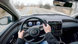 2022 Hyundai Tucson PHEV Limited - POV Test Drive (Binaural Audio)
