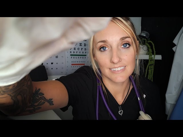 ASMR | Doctor Roleplay | Medical Roleplay | Stress Check 