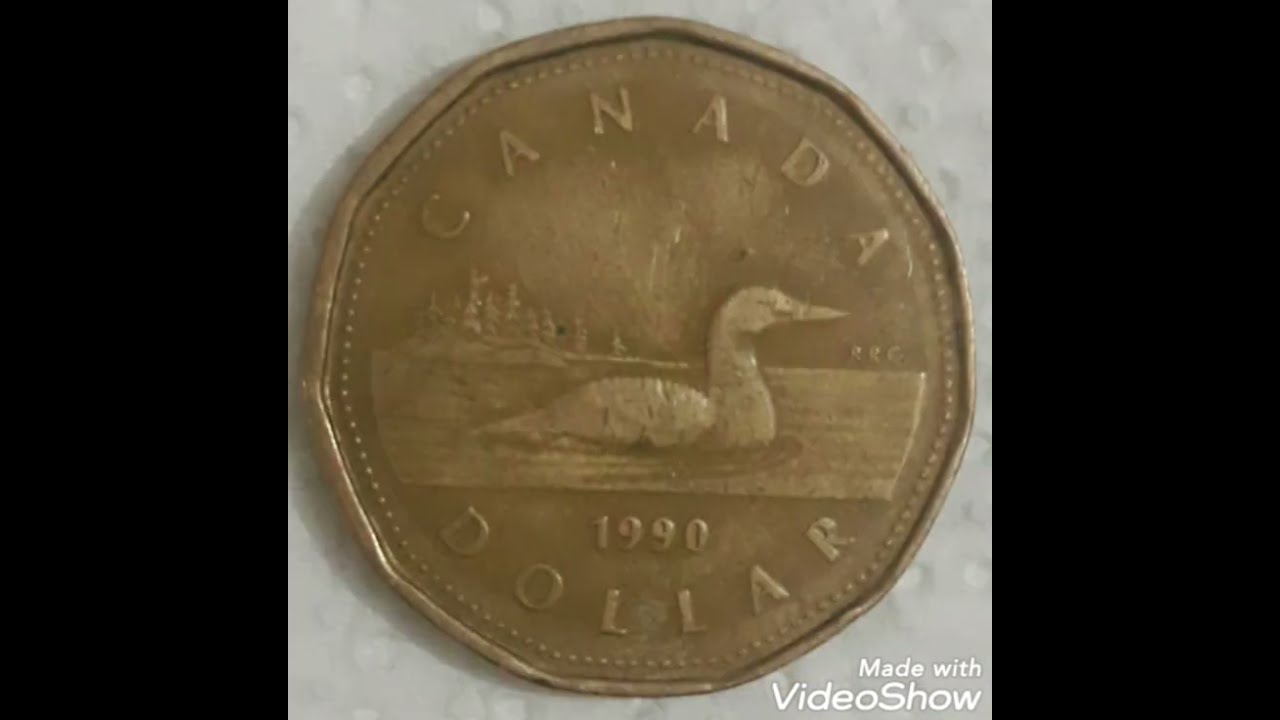 Canada One Dollar 1990 Mint Error Coin Worth Big Money Rare YouTube Canada One Dollar 1990 Mint Error Coin Worth Big Money Rare YouTube