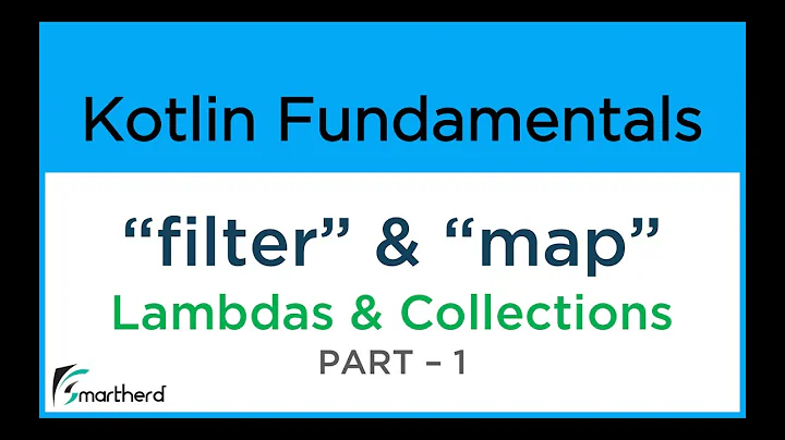 Kotlin 'filter' and 'map'. Using Lambdas for Filtering & Sorting. Collections Tutorial PART-1 #11.1