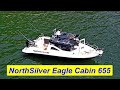 Катер NorthSilver Eagle Cabin 655 с мотором Mercury F 225  DTS EFI. Обзор и тюнинг от флагман24