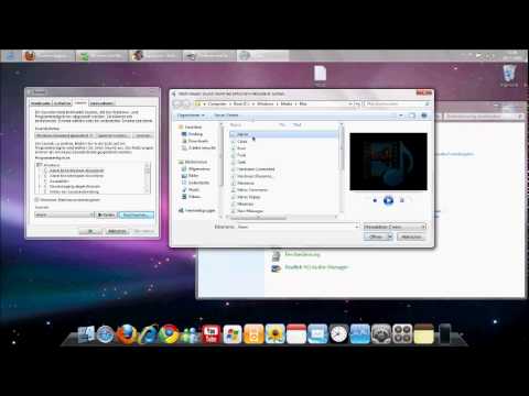 [Tutorial] Windows 7 und Windows Vista im Design von MAC OX S Leopard Part 3 Sounds