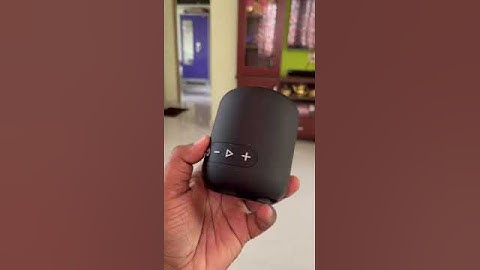 Portronics sound drum 1 - 10w Bluetooth speaker with Fm radio. #mustbuy #portronics #thalapathy