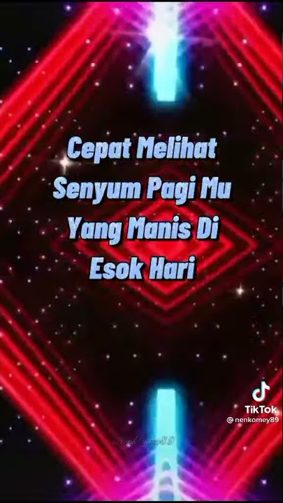 tiktok - selamat malam