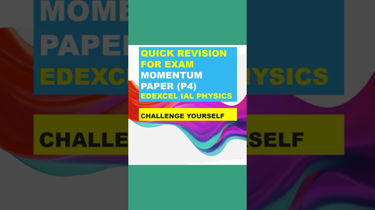 Подготовка к экзамену в последнюю минуту и ​​ловушки на экзамене | Физика Edexcel IAL | Экзаменац...