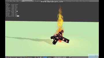 Blender Game Engine - Test Particle System without Python (Fire)