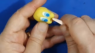 How to make a Tweety step by step | Doll Tutorial | Polymer Clay | Clay Craft Ideas