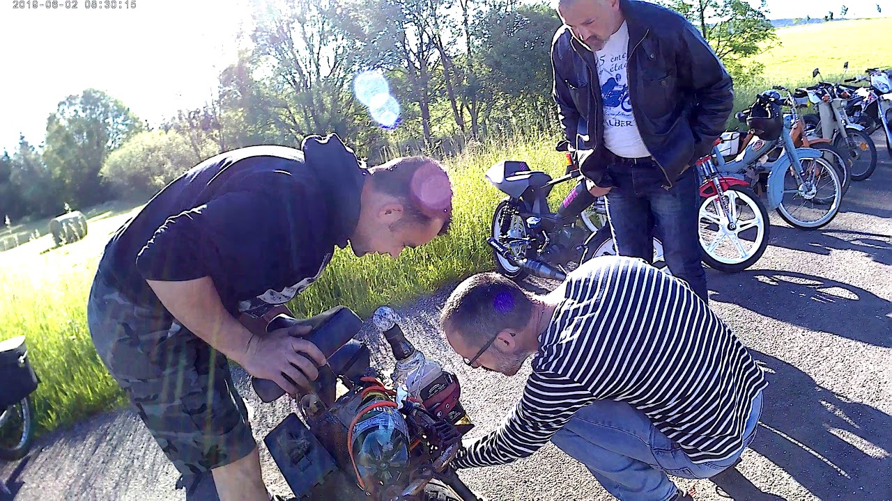 Fête de la moto à Crevans (70) Haute Saône.