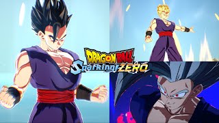 Dragon Ball Sparking Zero All Gohan Super Hero Transformations, Supers & Ultimates 4K 60Fps