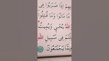 سورة ال عمران الأية 156 إلى 157 القارئ سعد الغامدي