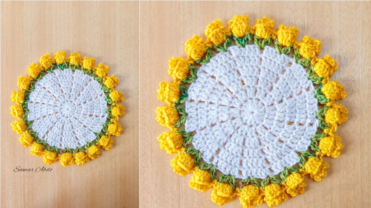 مفرش / بطانية الورد 🌹🌹 موديل مميز / كروشيه ترند crochet blanket