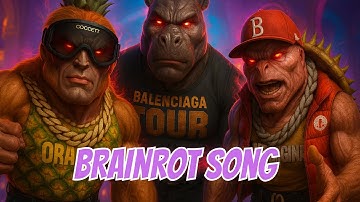 Brainrot Song (feat. Party Tunes) GIGACHADS RAP Remastered x2