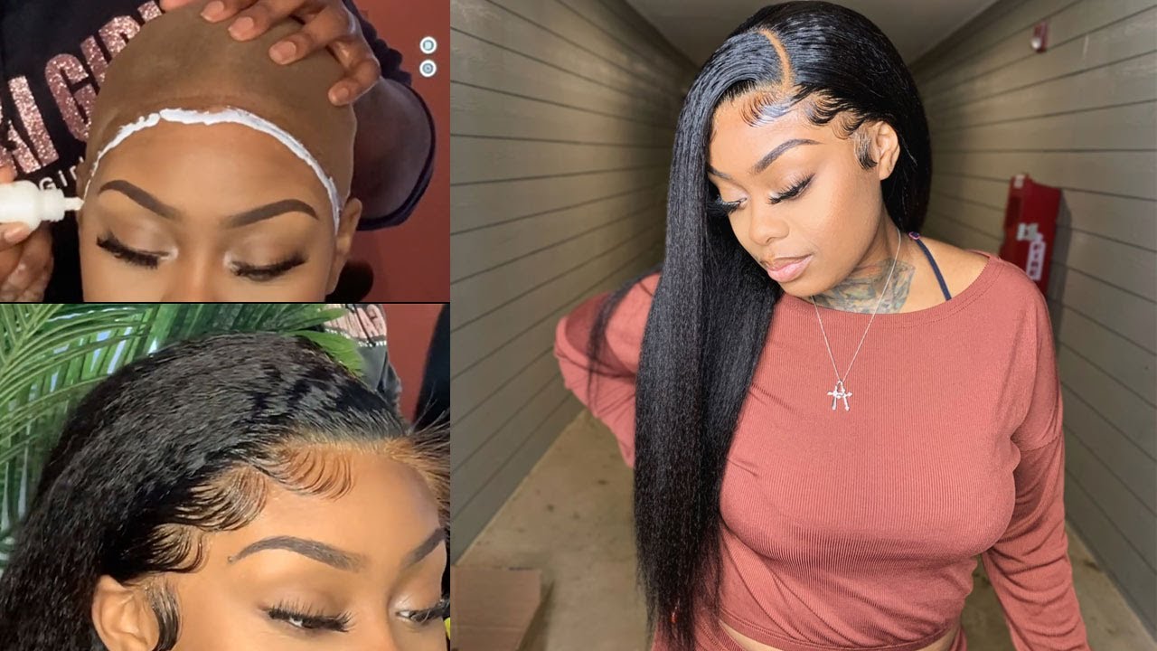 Very Detailed| How to Slay Kinky Straight Lace Front Wig | My Favorite Texture