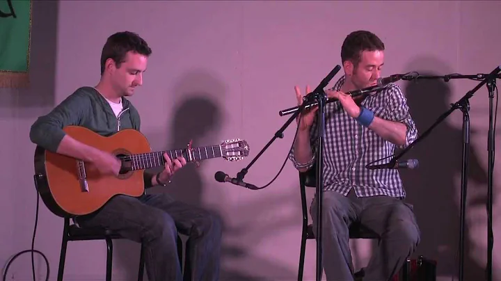 Stephen Doherty & Patrick Doocey play at Scoil Acl...