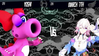 Birdo vs March 7th - Special Mega Smash Requested Battle