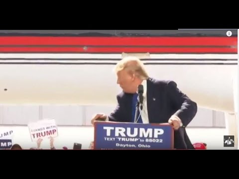 Donald Trump Almost ATTACKED By Protester During Ohio Rally