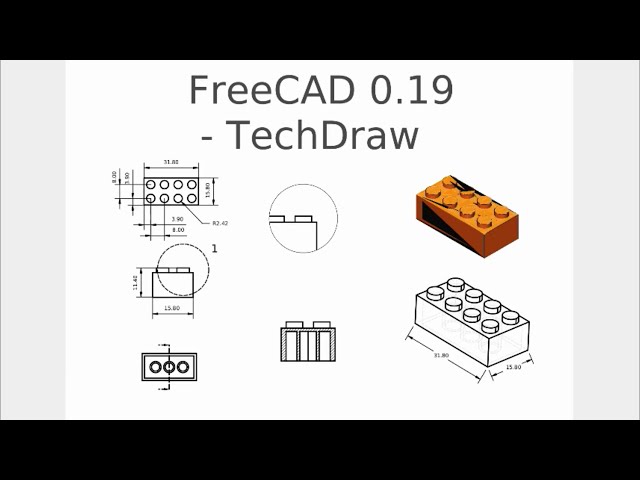 FreeCAD TechDraw - Tutorial