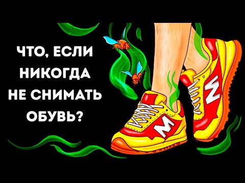 Видео: Что, если носить обувь, не снимая?