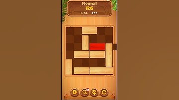 Unblock Sliding Block Puzzle Normal Level 126 #shorts #unblockpuzzle