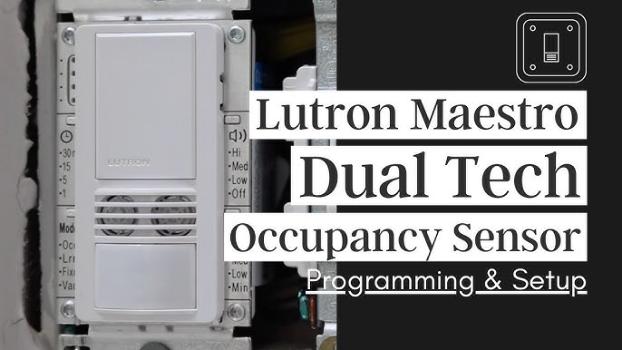 Lutron Motion Light Switch Programming | Shelly Lighting