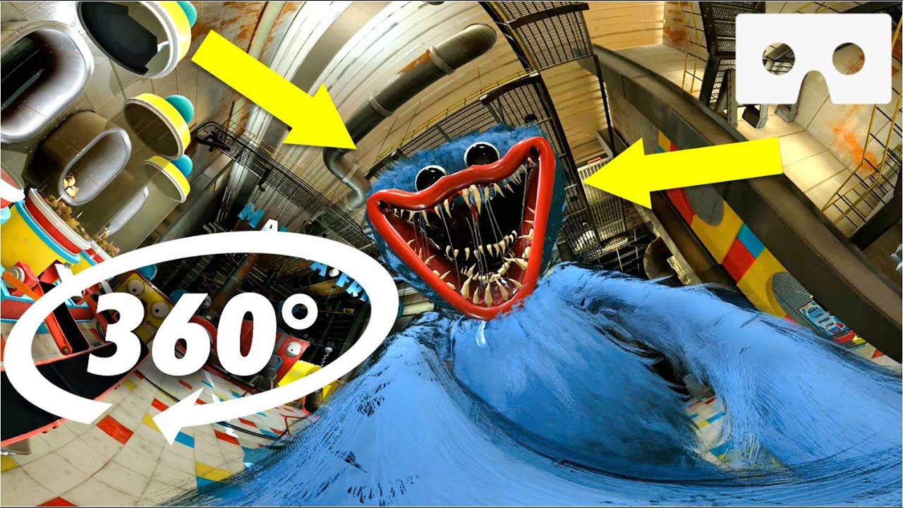 HUGGY WUGGY 360° VR BUT YOU have been shrunk down to the size of a mouse!? POPPY PLAYTIME VR