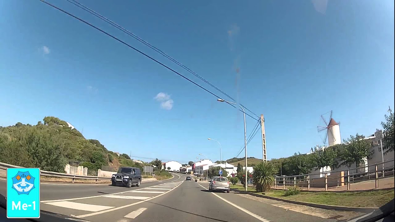 SH&R. Me-1 Road. Menorca Island.