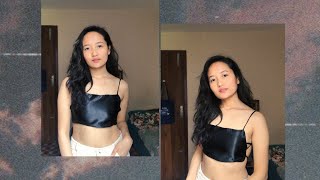 Hy guys＜ sewing up another easy, biggner friendly satin top inspired
by pinterest .. i hope you enjoy this diy and give it a shot.. don’t
forget to subsc...