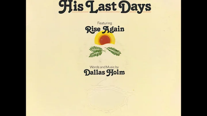 Dallas Holm  What Will You Do