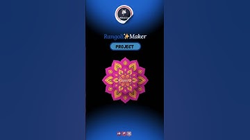 Rangoli Maker. #webkaizen #python #programming #diwali #rangoli #coding #japan #usa #us #cat