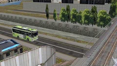 [Openbve] Bus&River Animated Object production.